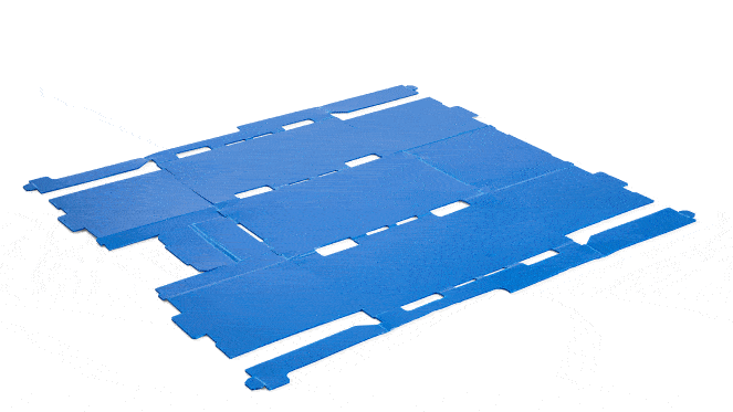 Distriplast - Packaging Blue Box